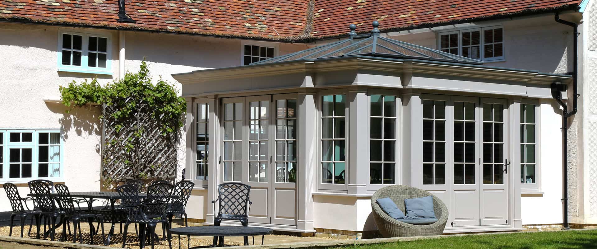 Hardwood orangery