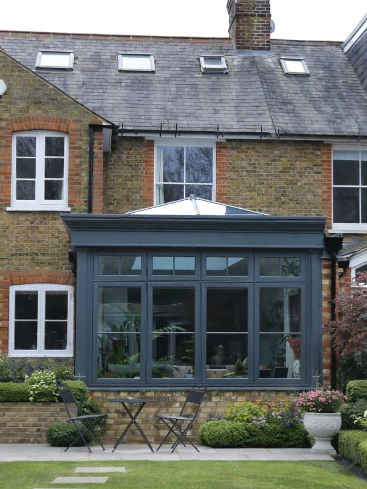 dark grey orangery