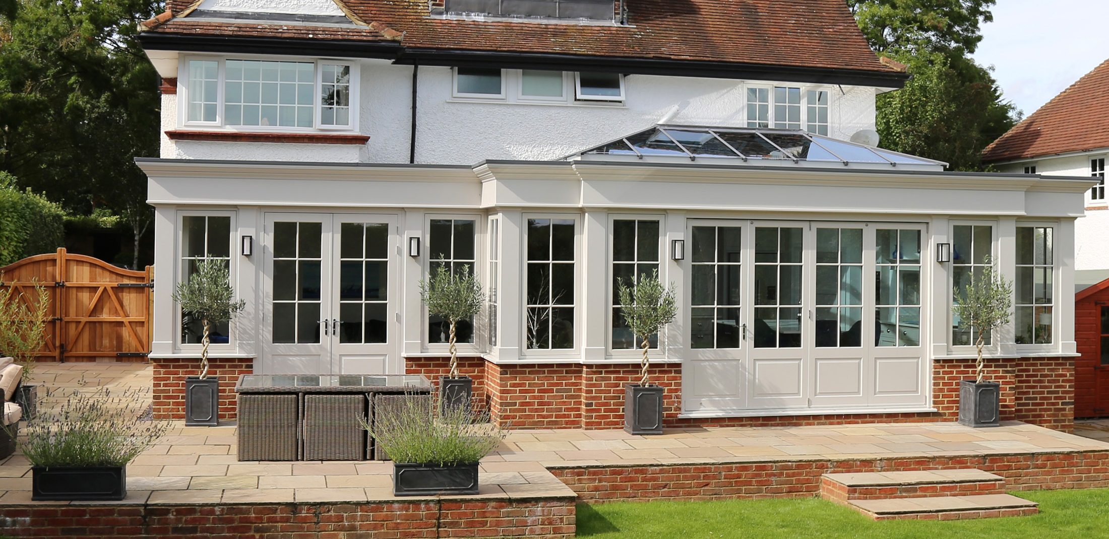 letchworth orangery kitchen extension